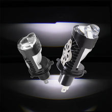 Fidi H4 LED Projector Headlight – 16000LM, IP68 Waterproof, Mini Bi-Led for Car, Bike & Truck (Set of 1)