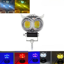 Transparent Owl Fog Light for Cars, Bikes & Trucks | Universal Fit 12-85V | DRL & Dual Beam